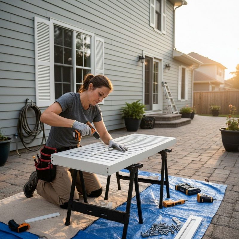 Exterior Trim Painting